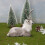Christmas reindeer figurine plastic mini deer decoration 4