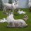 Christmas reindeer figurine plastic mini deer decoration 5
