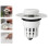 Plastic Basin Filter for Bathroom Sink Drain 1pc 2