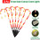 Solar Candy Cane Lights Outdoor Pathway Decor 12 Pack 5
