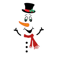Christmas magnet set strong holiday decoration 6 pcs