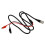 BNC Oscilloscope Test Probe Cable Male Double Dot 1m 1