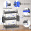 Bathroom counter organizer 3-tier with 2 metal baskets 6