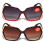 Women's bifocal oversized reading sunglasses UV400 +1.75 2 2
