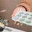 QTBIUQ round ice tray with lid 21-cavity stackable 4