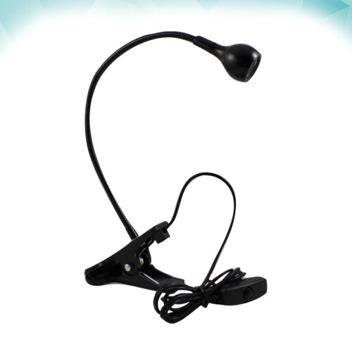 LED Clip Table Lamp with Flexible Clamp, Warm White 2
