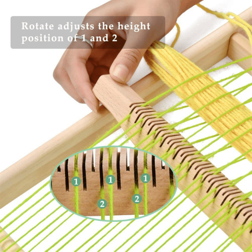 Hand Knitting Machine for Children with Frame 2