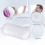 Oreiller de bain antidérapant avec appui-tête, imperméable, gris 7