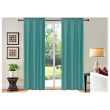 R64 Thermal Blackout Curtain Panel Teal 84 inch