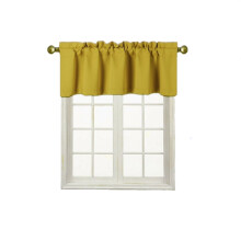 Yellow valance TVLO-18 blackout thermal tier 54" W x 18" L