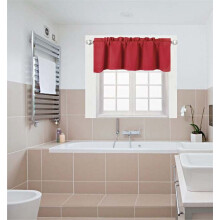 TVLO burgundy blackout thermal valance 54" x 18"