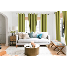 K86 Bedroom Living Room Blackout Curtain Lime 108 inch