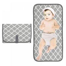 Portable baby changing pad waterproof with pillow