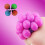 Stress Relief Squeezing Ball Soft Rubber Grape Shape 1 Piece 2