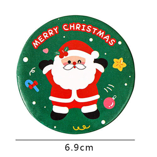 Washranp cartoon Christmas compact mirror set 3 pcs 1