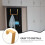 Door-mounted towel hook metal 1 pack 5
