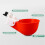 Washranp Chicken Water Cups Red Large 9Pcs 5