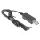 Cábla Oiriúntóra Céimnithe USB 90Céim 5.5x2.1mm le haghaidh Ródaire LED 5
