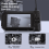 Endoscoopcamera met 5-inch IPS-scherm, drievoudige lens, 1080P 3