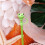 Pink Silicone Straw Lids Cartoon Design 2 pcs 6