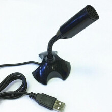 Savlot portable USB microphone stand with holder