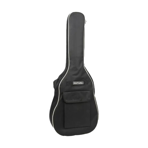 Guitar Backpack Bag with Padding and Pockets Black 1