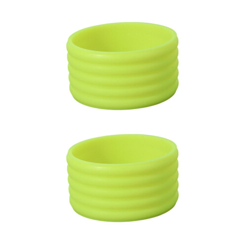 Rygai pickleball paddle grip band 2 pcs silicone elastic