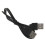 USB 2.0 type A til type A synkroniserings- og ladekabel 50 cm svart 1