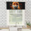 Fox Kitchen Valance Forest Fox Print Orange Maple Leaf 3