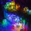 Moroccan LED light garland 2 meters 10 multicolor bulbs 3