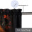 Fox Kitchen Valance Forest Fox Print Orange Maple Leaf 5