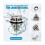 Pop-up-avloppsfilter universellt antiblockeringsfilter 1-pack 3