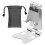 Aluminium tablet stand silver for home office 1
