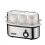 Mesko MS 4485 egg cooker 3 egg(s) 210 W Black,Silver,Transparent 1