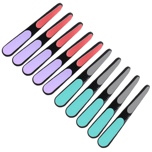 Nail File Set 4-Sided 10 Pieces