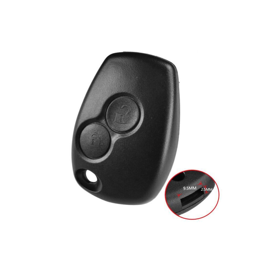 2-Button Remote Key Shell For Renault Clio Kangoo Twingo Modus Dacia Duster Sandero Logan Opel Vivaro B Movano 9172985509210