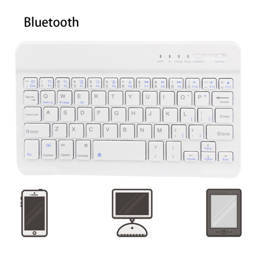 JunYeShi slim wireless Bluetooth keyboard for iPad iMac