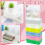 Clear Plastic Pencil Box Extra Large 5x8 Inch Stackable 2