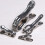 Spring Quilt Clip Hanger Rack Silver 162.5 cm 12 pcs 3