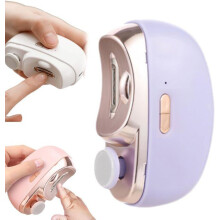 Elektrischer Nagelknipser – 3-in-1 – Polieren & Schleifen – 2 Geschwindigkeitsstufen – USB-aufladbar