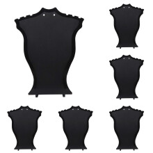Necklace pendant display stand with earring holder 5 pcs