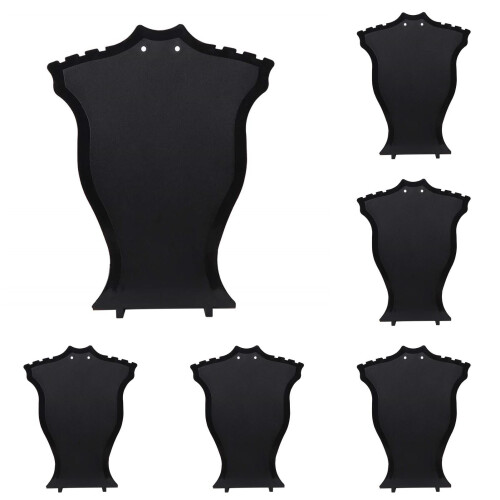 Necklace pendant display stand with earring holder 5 pcs