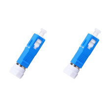 2X SC Male to FC Female UPC Simplex Fiber Optic Adapter FTTP Optic Patch Cord Pigtail Docking