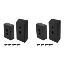 2Set 0,75 Tum Framsäteslyftsats för JL Gladiator JT 2018-2026 Fasta 3/4 Tum Block, Domkrafter, Lutningsbara