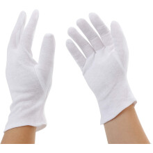 Cotton Work Gloves Hypoallergenic Soft Unisex 2-Pack