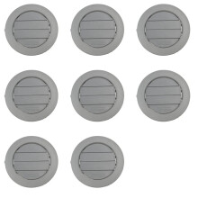 8X Air Vent AC Roof Register Assy Air Outlet Cover Air Outlet Grille 63610-26080-B0 for Hiace Quantum Commuter