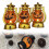 Halloween Pumpkin Lantern Vintage Style Electronic Candle 2
