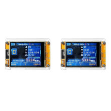 2X NMMiner NerdMiner V2 530KH/S Hashrate BTC Solo Lottery Miner ESP32 2.8Inch Display Bitcoin Crypto Lottery Miner