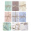 SOFEIYA blue junk journal background paper 30 pcs 4