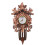 Reloj de pared de cuco de madera estilo vintage 7